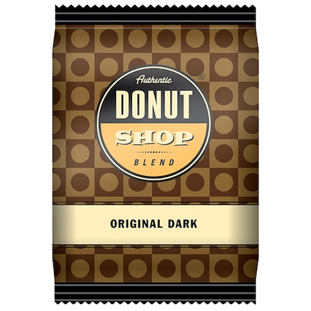 Authentic Donut Shop Blend Donut Shop Dark Roast, 2.0 oz Fraction Packs, PK42 PK RI5710
